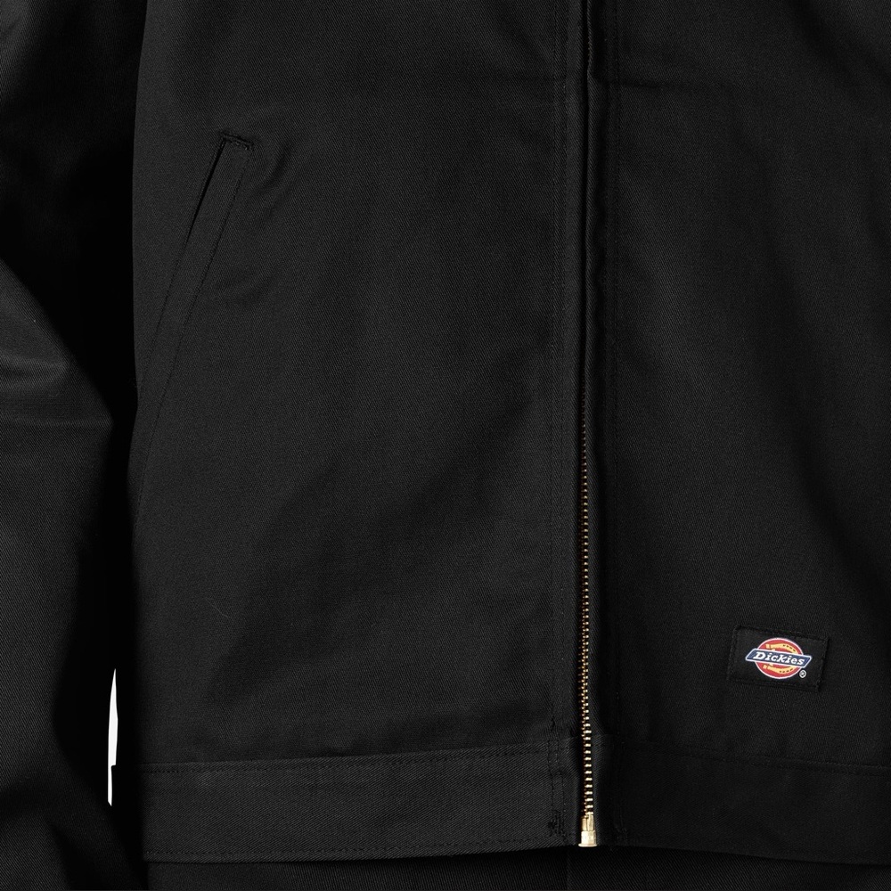 Dickies Unlined Eisenhower "Gas Chore" Jacket Black Size Large NEW - Picture 9 of 14